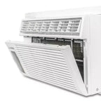 Climatiseur de fenêtre Commercial Cool 8000 BTU, refroidit jusqu'à 32,5 mètres carrés, unité de climatisation avec télécommande, 3 vitesses de refroidissement et fonction ventilateur seul, blanc