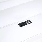 Cama nido individual blanca/de madera con cajones de almacenamiento, gabinetes y puertos USB – 1 persona