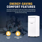 Climatiseur portable, déshumidificateur et ventilateur Newair 10 000 BTU