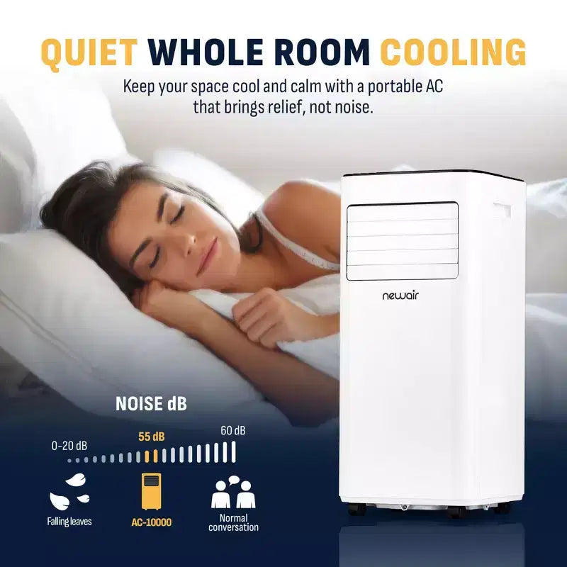 Climatiseur portable, déshumidificateur et ventilateur Newair 10 000 BTU