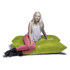 Puf/Pillow para Niños de 1.06 m – Microsuede, 1 Asiento (Arándano / Cereza / Fucsia / Uva / Lima / Calabaza)