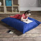 Puf/Pillow para Niños de 1.06 m – Microsuede, 1 Asiento (Arándano / Cereza / Fucsia / Uva / Lima / Calabaza)