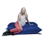 Puf/Pillow para Niños de 1.06 m – Microsuede, 1 Asiento (Arándano / Cereza / Fucsia / Uva / Lima / Calabaza)