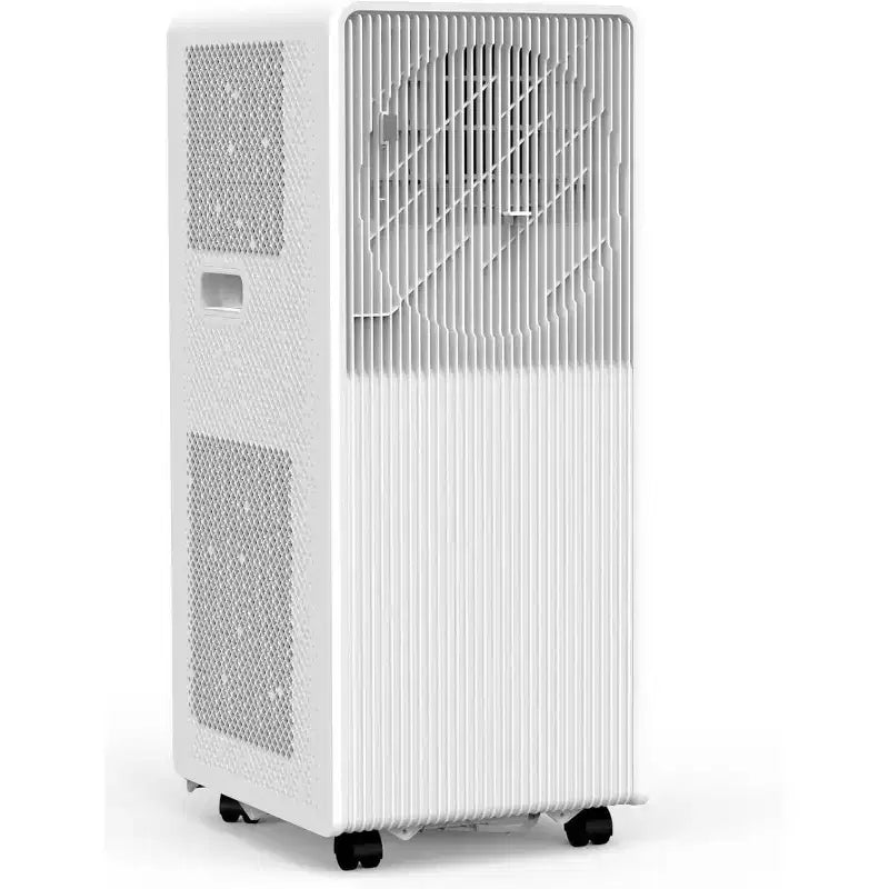 Climatiseur portable Garvee 14000 BTU, panneau de commande moderne blanc facile à utiliser, refroidissement économe en énergie pour grandes pièces, bureau à domicile
