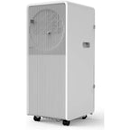 Climatiseur portable Garvee 14000 BTU, panneau de commande moderne blanc facile à utiliser, refroidissement économe en énergie pour grandes pièces, bureau à domicile