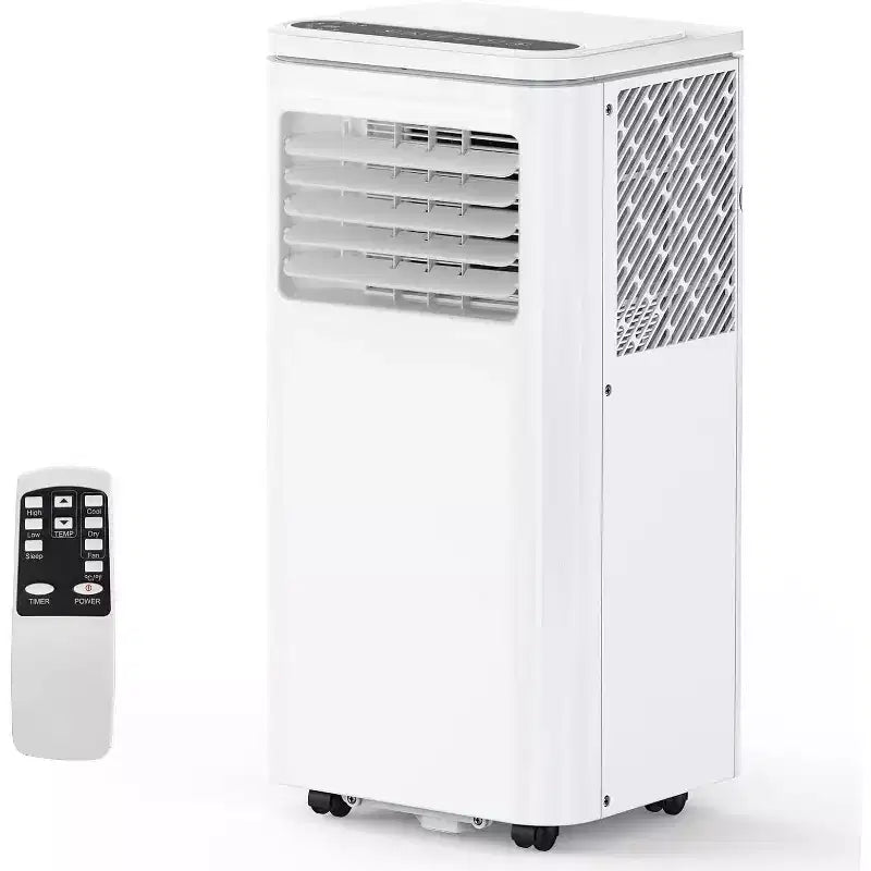8000 BTU Portable Air Conditioner,Quiet Portable Cooling AC Up to 450 Sq.Ft.
