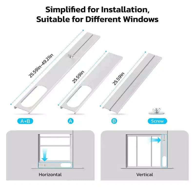 Climatiseurs portables, Climatiseur portable de 8 000 BTU avec modes Froid, Ventilateur et Déshumidification/Économe en énergie/Minuteur de 24 heures pour Chambre, Blanc
