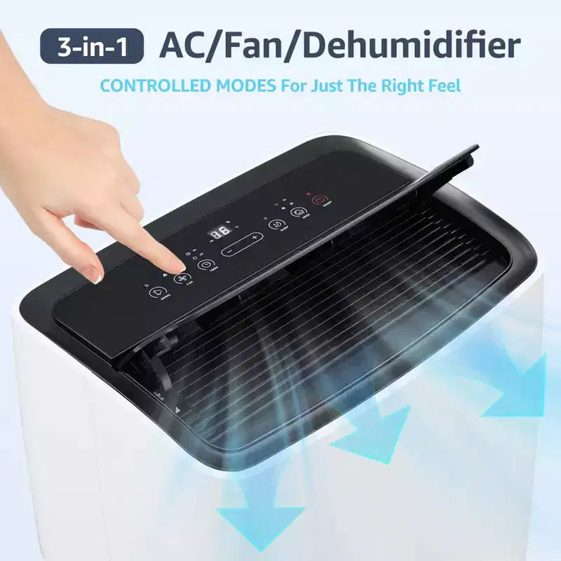 Climatiseur, Climatiseur portable 12000 BTU avec minuterie d'économie d'énergie 24h