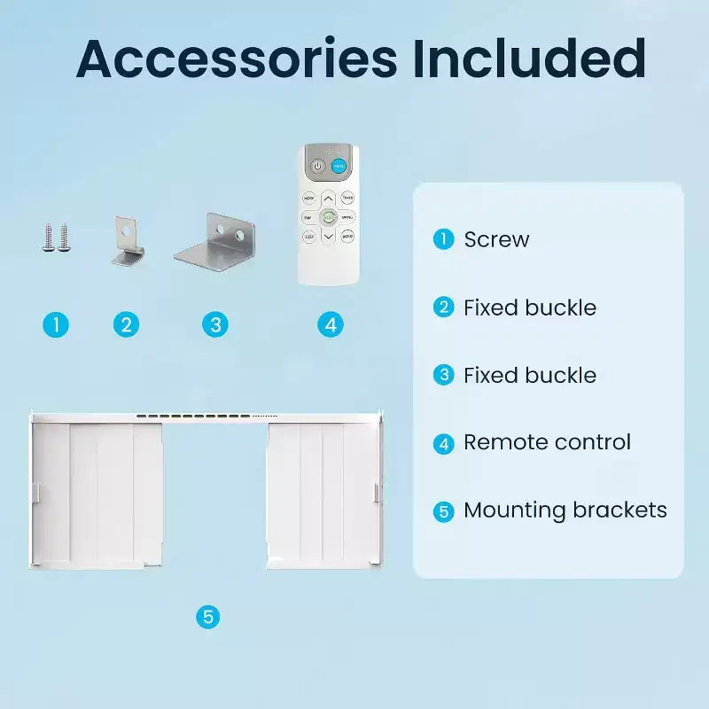 Climatiseur de fenêtre ZAFRO, appareil de climatisation de fenêtre de 12 000 BTU avec télécommande et contrôle par application, rafraîchit les pièces jusqu'à 46,5 m², 6 modes 4 vitesses de ventilation
