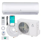 Climatiseurs Split-System 9000 BTU avec Wi-Fi, R454B 19 SEER2 115V Unité AC Split sans Conduit Inverter avec Condenseur Préchargé