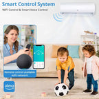 Climatiseurs Split-System 9000 BTU avec Wi-Fi, R454B 19 SEER2 115V Unité AC Split sans Conduit Inverter avec Condenseur Préchargé