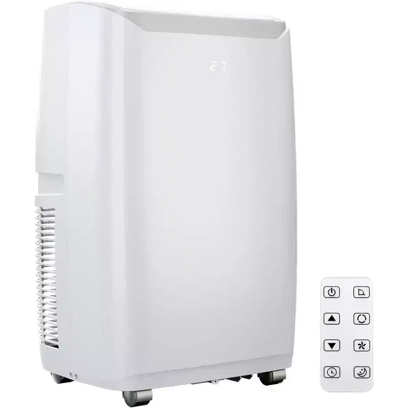 Climatiseur portable 14000 BTU, refroidissement rapide 70 m², climatiseur portable 3-en-1 avec fonctions de refroidissement, déshumidification et ventilation