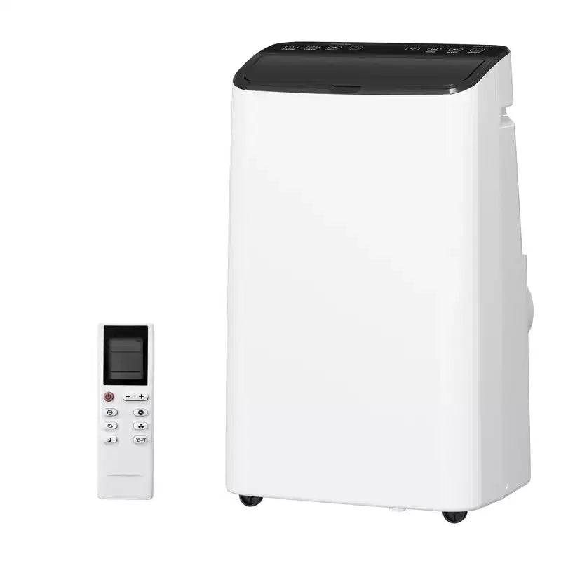 Climatiseurs portables pour pièces jusqu'à 70 m², Climatiseur mobile de 14 000 BTU, Télécommande, Minuteur 24 h, Kit de fenêtre coulissante
