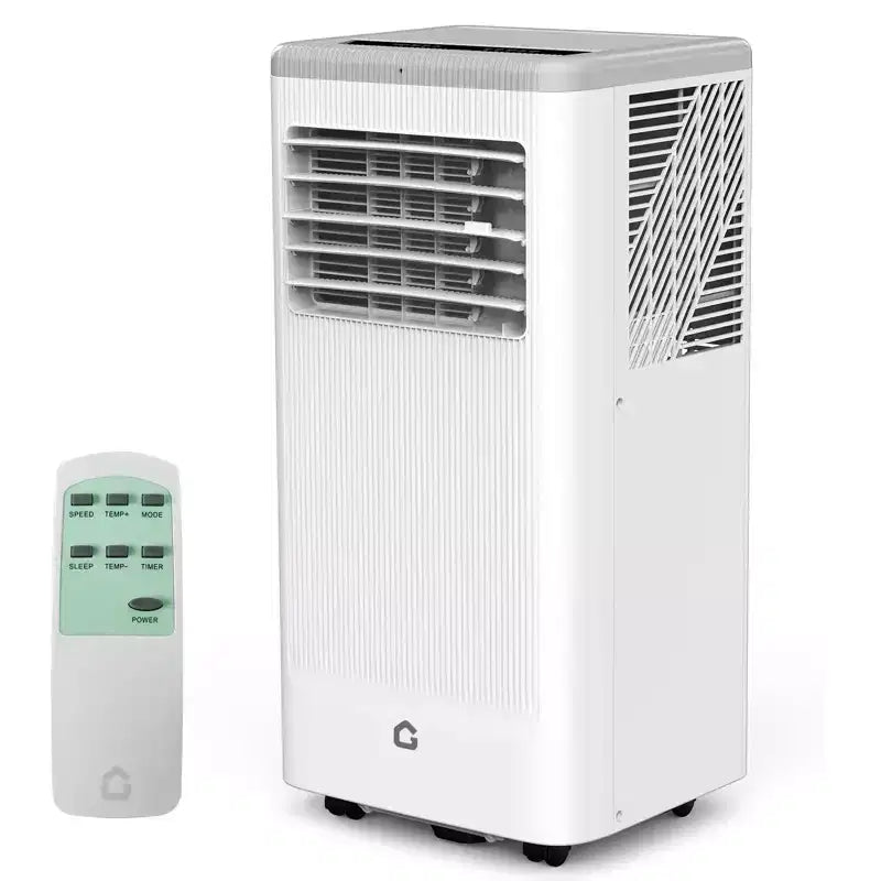 Climatiseur portable 8 000 BTU, unité de climatisation portable pour chambre jusqu'à 32,5 m², refroidissement, déshumidificateur, climatiseur sur pied, minuterie 24h