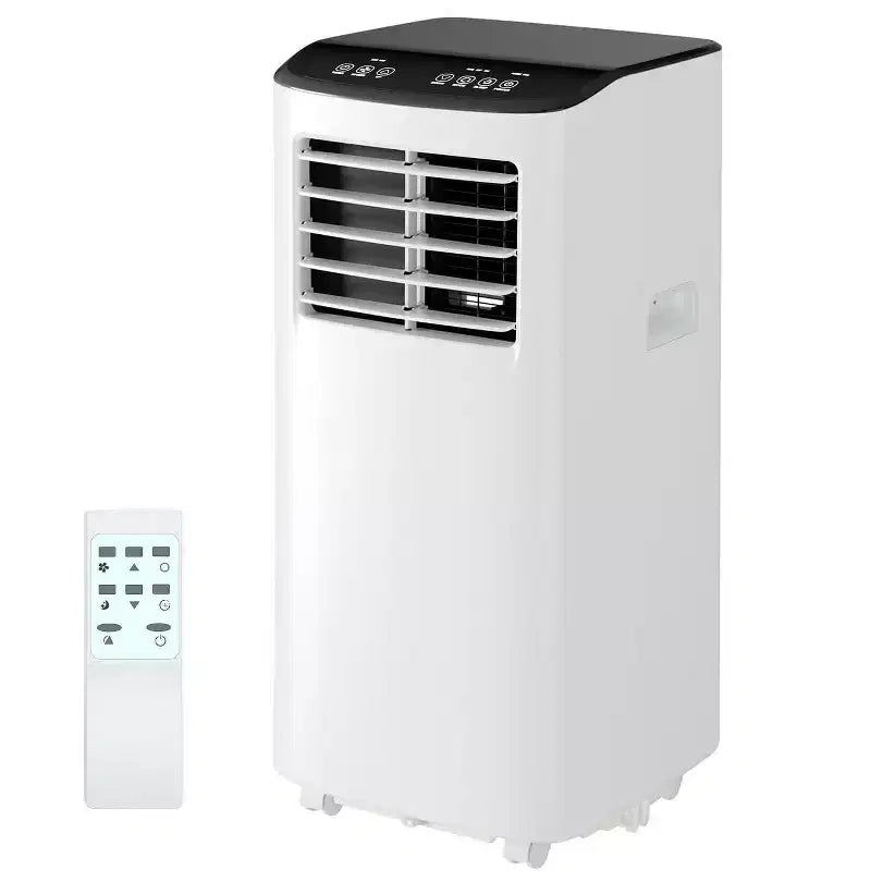 Climatiseur TROPOW, unité 3-en-1 de 8000 BTU avec mode ventilateur, télécommande et conception sans évacuation, climatiseur portable pour pièce.