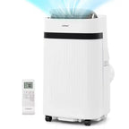 Costway Climatiseur portable 12000 BTU avec ventilateur et déshumidificateur, mode veille, minuterie 24h