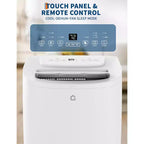Climatiseur portable 3-en-1 14 000 BTU, unités de climatisation portables pour chambres avec déshumidificateur et ventilateur, climatiseur de pièce rafraîchissant jusqu'à 70 m²