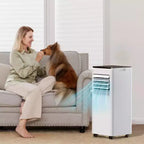 Climatiseurs portables ZAFRO, jusqu'à 42 m², unité de climatisation 4-en-1 avec refroidissement rapide/efficacité énergétique/télécommande/minuterie 24h