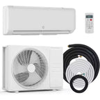 Acekool 18000 BTU Mini Split AC & Heat Pump, 19 SEER2 Inverter, WiFi, Ductless System for Rooms up to 1250 Sq Ft, Installation Kit Included