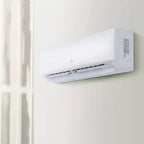 Acekool Mini-climatiseur mural inverter 9000 BTU, pompe à chaleur, 19 SEER2, contrôle intelligent WiFi, système sans conduit 115V pour pièces jusqu'à 42 m²