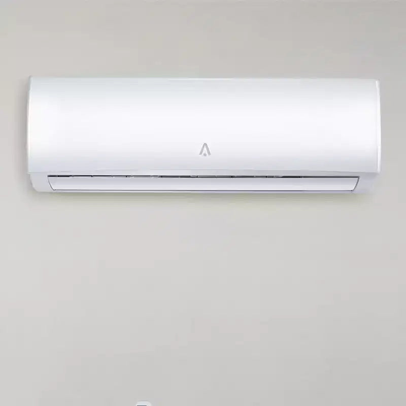 Acekool Mini-climatiseur mural inverter 9000 BTU, pompe à chaleur, 19 SEER2, contrôle intelligent WiFi, système sans conduit 115V pour pièces jusqu'à 42 m²