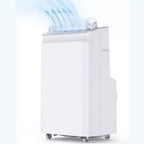 12,000 BTU 3-in-1 Portable AC  Cools & Dehumidifies up to 750 Sq.Ft. with Remote, Sleep Mode, Timer & Installation Kit. Ideal for Dorm, Office, Home