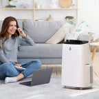Climatiseur portable intelligent Acekool 15 000 BTU, climatisation intérieure 5-en-1, télécommande, silencieux, jusqu'à 79 m², pour chambre à coucher/bureau, dessus noir