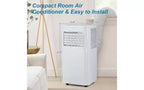 Climatiseur portable 3-en-1 8 000/10 000 BTU - Refroidit jusqu'à 42 m², fonctionnement silencieux, filtre lavable, écologique R32