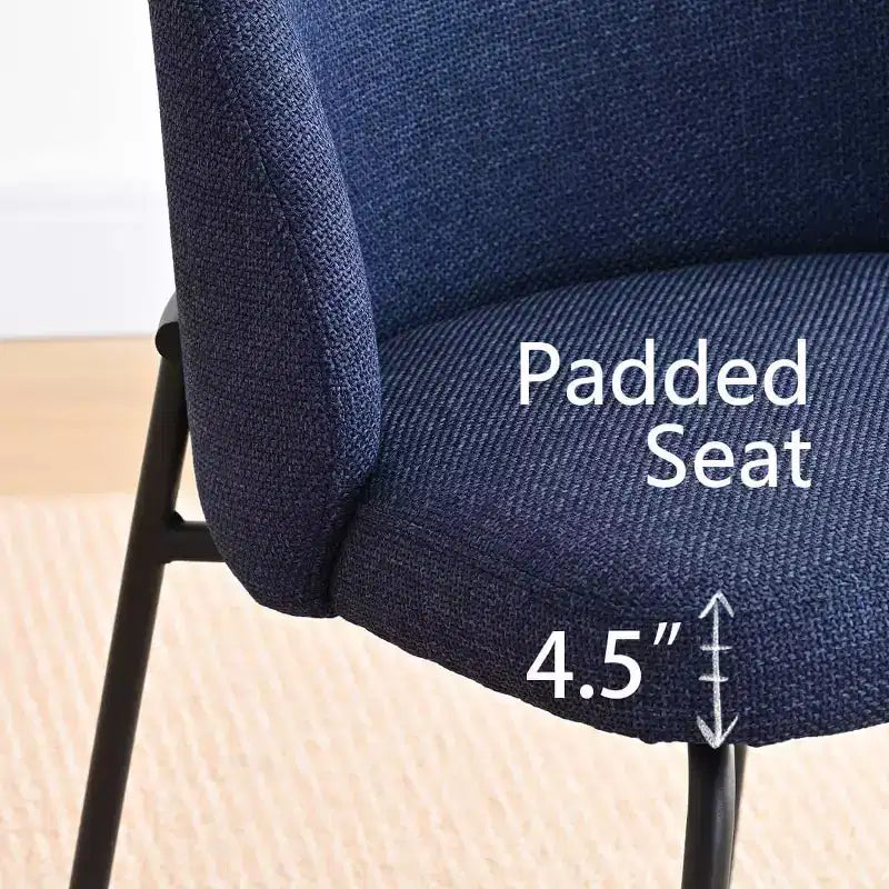 Juego de comedor redondo de pedestal de 5 piezas, sillas tapizadas, capacidad para 2 – Beige/Azul/Verde