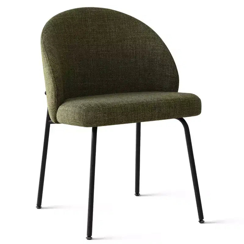 Juego de comedor redondo de pedestal de 5 piezas, sillas tapizadas, capacidad para 2 – Beige/Azul/Verde