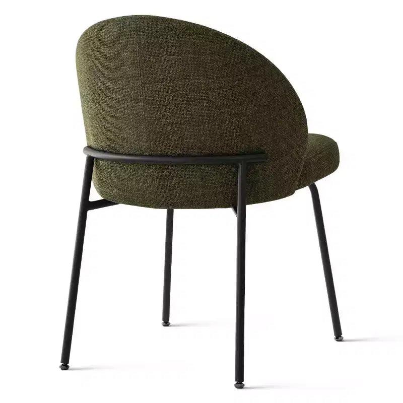 Juego de comedor redondo de pedestal de 5 piezas, sillas tapizadas, capacidad para 2 – Beige/Azul/Verde