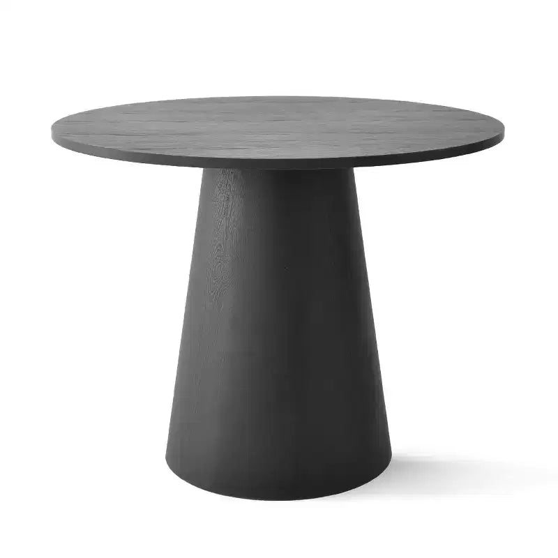 Juego de comedor redondo de pedestal de 5 piezas, sillas tapizadas, capacidad para 2 – Beige/Azul/Verde
