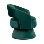 Sillón Acento Giratorio de Terciopelo, 1 Plaza