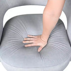 Sillón Acento Giratorio de Terciopelo, 1 Plaza