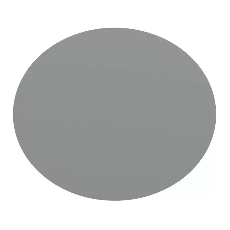 Mesa auxiliar ovalada de madera de 2 cajones (Negro/Espresso/Gris/Blanco), 1 unidad