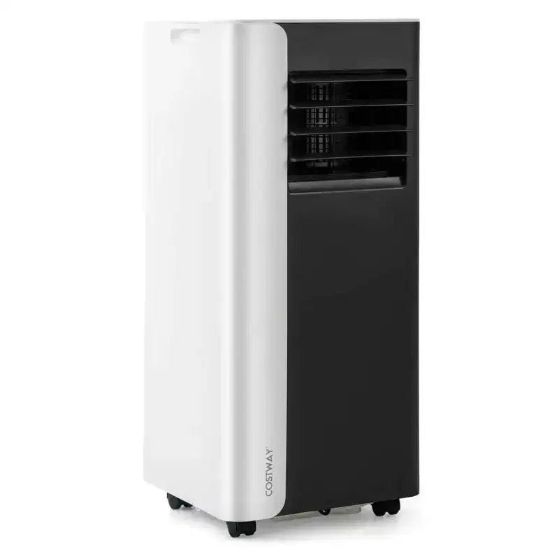 Costway Climatiseur portable 3 en 1 avec mode ventilateur et déshumidificateur, mode veille, minuterie 24h