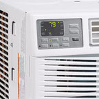 Garvee 10000 BTU Window Air Conditioner with Remote, Cools 350 Sq Ft, 3 Speeds Quiet LED Display, Easy Install for Bedroom, Office
