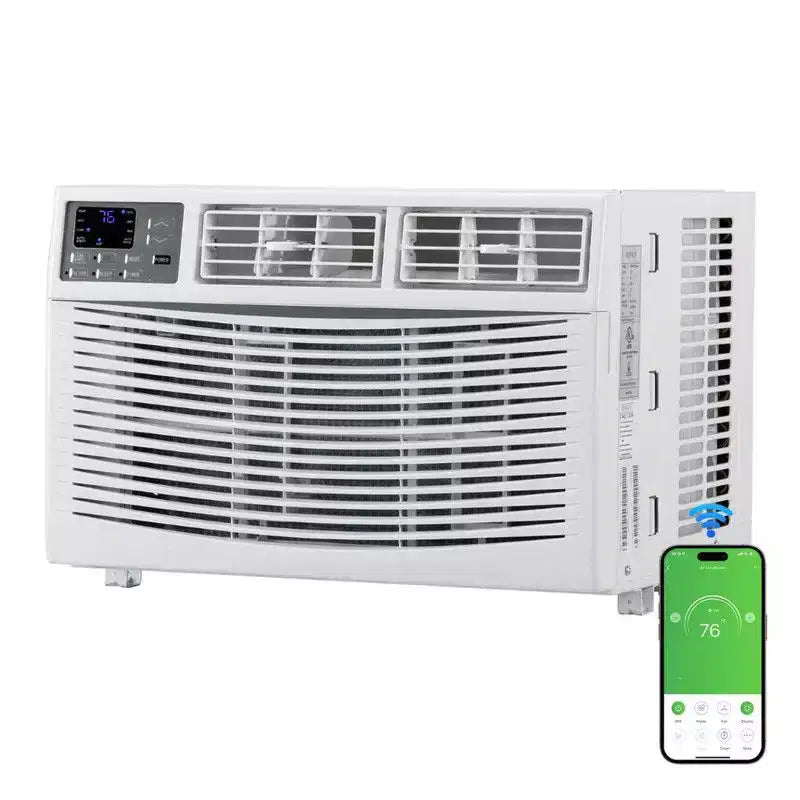 Climatiseur portable tout-en-un pour fenêtre Karl Home 14000 BTU avec Wi-Fi