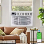 Climatiseur portable tout-en-un pour fenêtre Karl Home 14000 BTU avec Wi-Fi