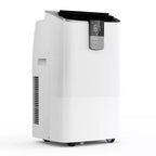 Climatiseur Portable Silencieux Simzlife 14000 BTU, Rafraîchit 40 m², Climatiseur Multifonctionnel, Refroidisseur d'Air Évaporatif avec Déshumidificateur, Télécommande