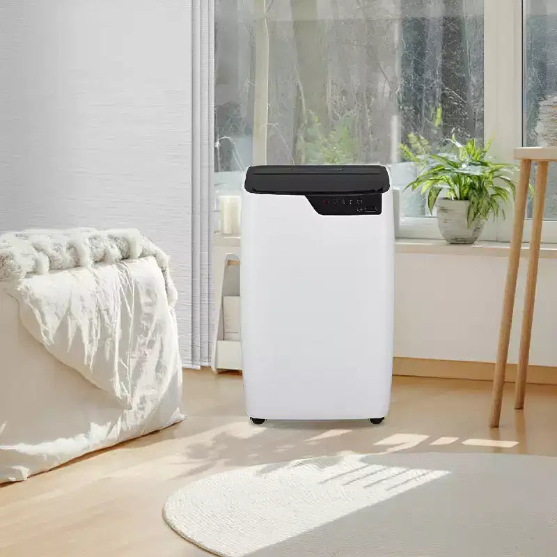 Climatiseur portable 12 000 BTU, climatiseur 3-en-1 avec ventilateur et déshumidificateur, refroidissement silencieux pour les pièces jusqu'à 50 m².