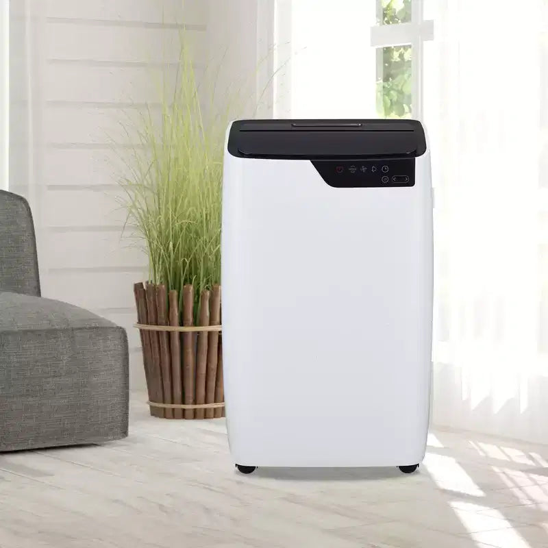 Climatiseur portable 12 000 BTU, climatiseur 3-en-1 avec ventilateur et déshumidificateur, refroidissement silencieux pour les pièces jusqu'à 50 m².