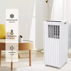 Climatiseur portable 8 000 BTU pour pièces jusqu'à 32,5 m², climatiseur portable 4 en 1 avec fonctions refroidissement, ventilateur, déshumidificateur et mode veille, unité de climatisation intérieure avec télécommande