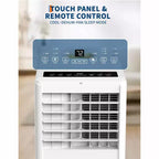 Climatiseur portable 8 000 BTU - Climatiseur 3-en-1 pour pièces jusqu'à 32,5 m² avec télécommande et kit fenêtre