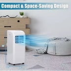 Climatiseur portable et déshumidificateur Costway avec télécommande et kit fenêtre