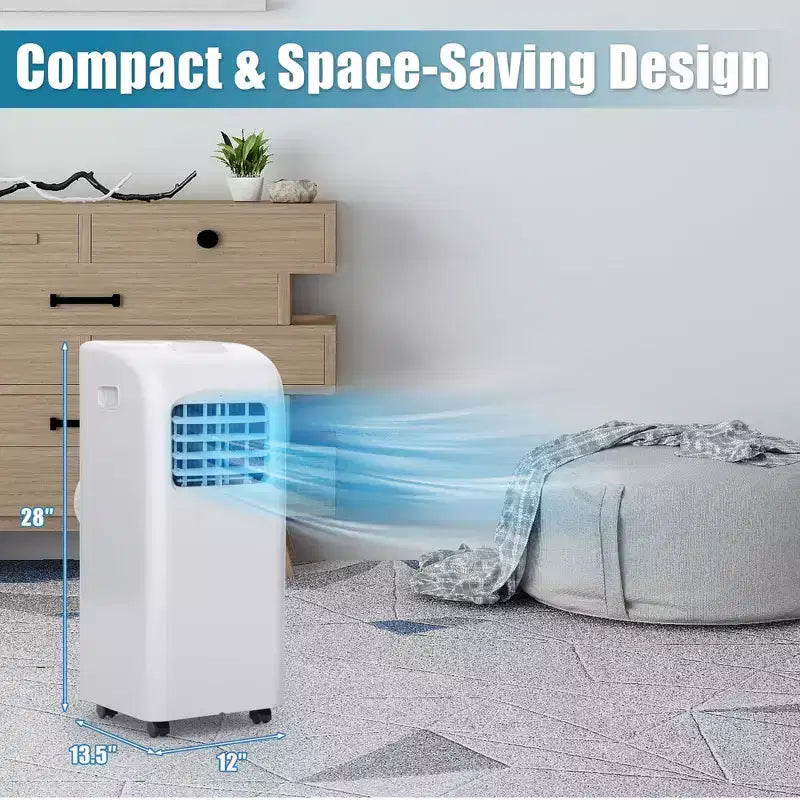 Climatiseur portable et déshumidificateur Costway avec télécommande et kit fenêtre
