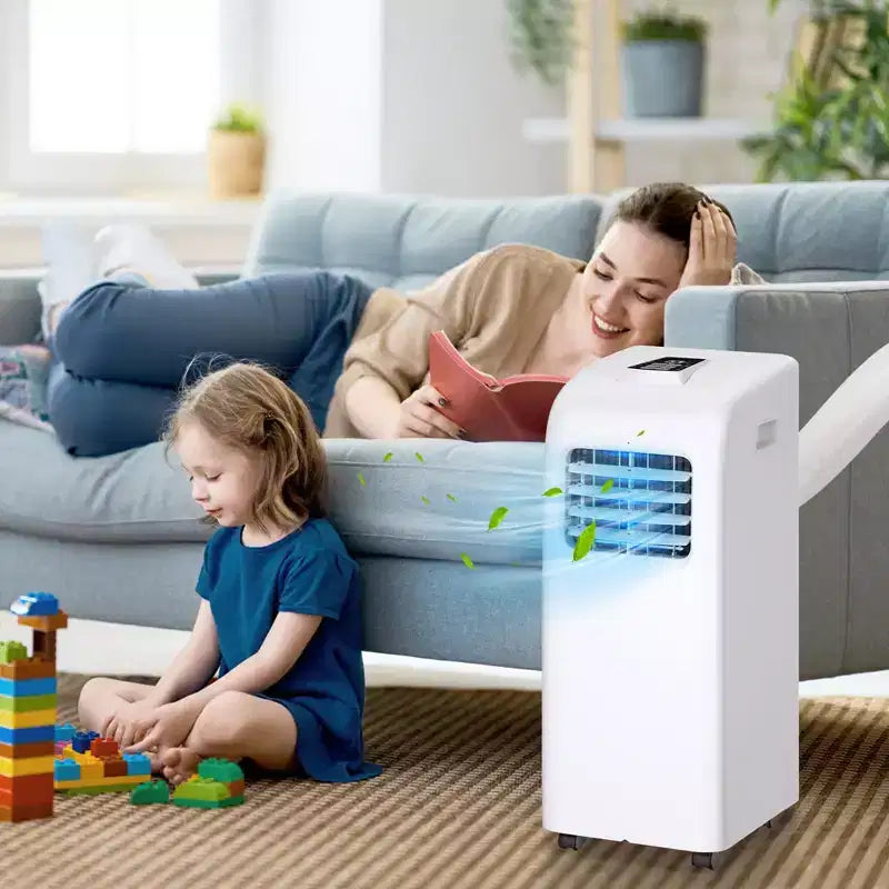 Climatiseur portable et déshumidificateur Costway avec télécommande et kit fenêtre