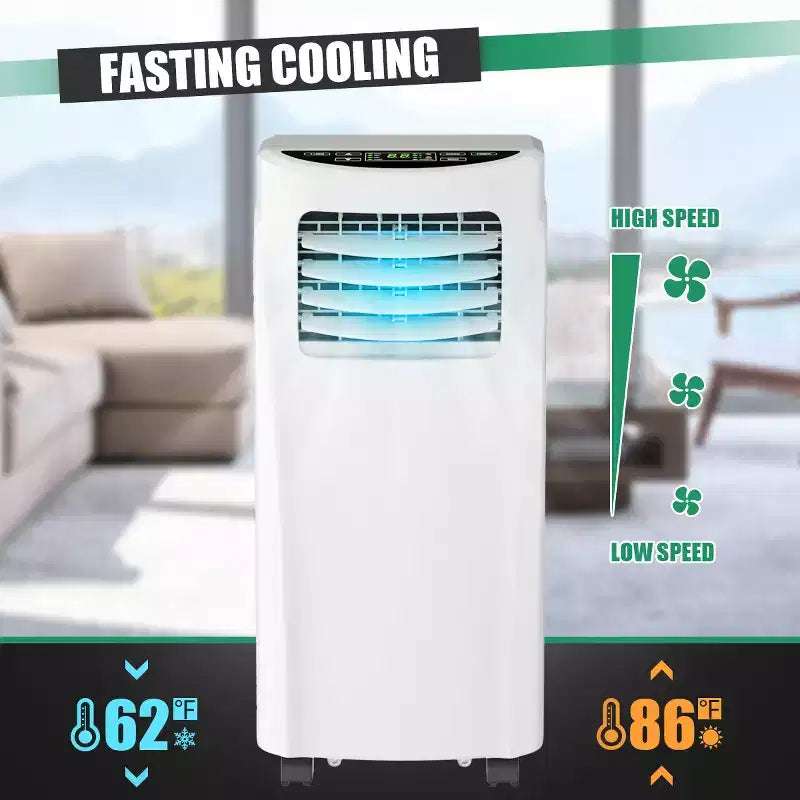 Climatiseur portatif Costway 5500 BTU (8000 BTU ASHRAE) Déshumidificateur