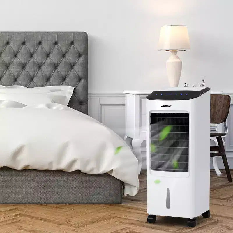 Costway Evaporative Portable Air Cooler Fan & Humidifier with Filter Remote Control