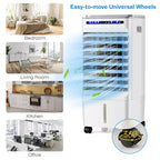 Rafraîchisseur d'air évaporatif 3-en-1 Costway Ventilateur portable avec fonction humidificateur